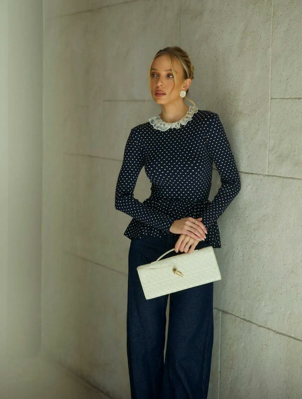 Imagem de Blusa Sônia Azul-Marinho Cloude